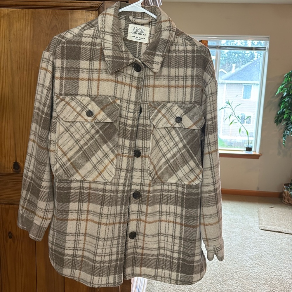 Flannel coat